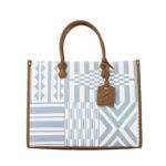 CABAS ABIDJAN-OUAGA marron gris