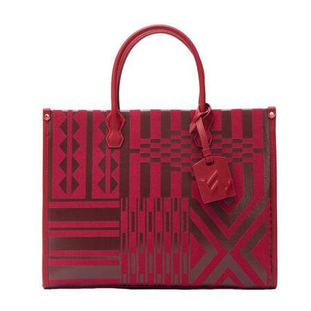 CABAS ABIDJAN-OUAGA Rouge Vif