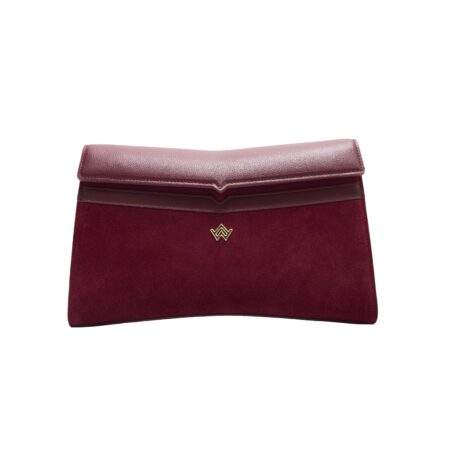 ÉTERNELLE DAIM Rouge Bordeaux