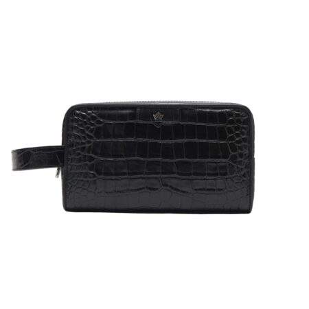 TROUSSE Homme Croco Noir